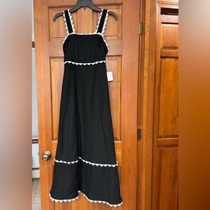 Cynthia Rowley Black and White Maxi Dress
